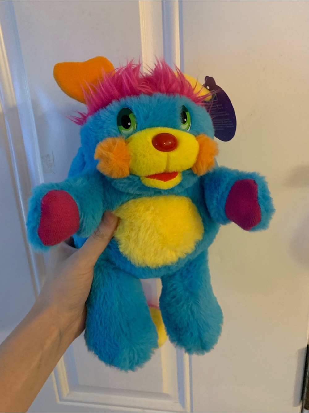 The Loyal Subjects 2026 Popples P.C. Blue Dog Plush Stuffed Animal large 11”